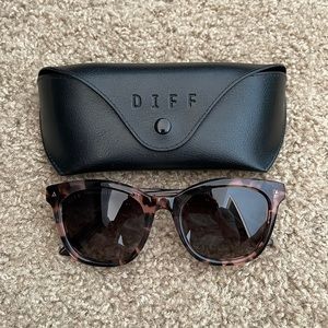 Diff eyewear tortoise sunglasses